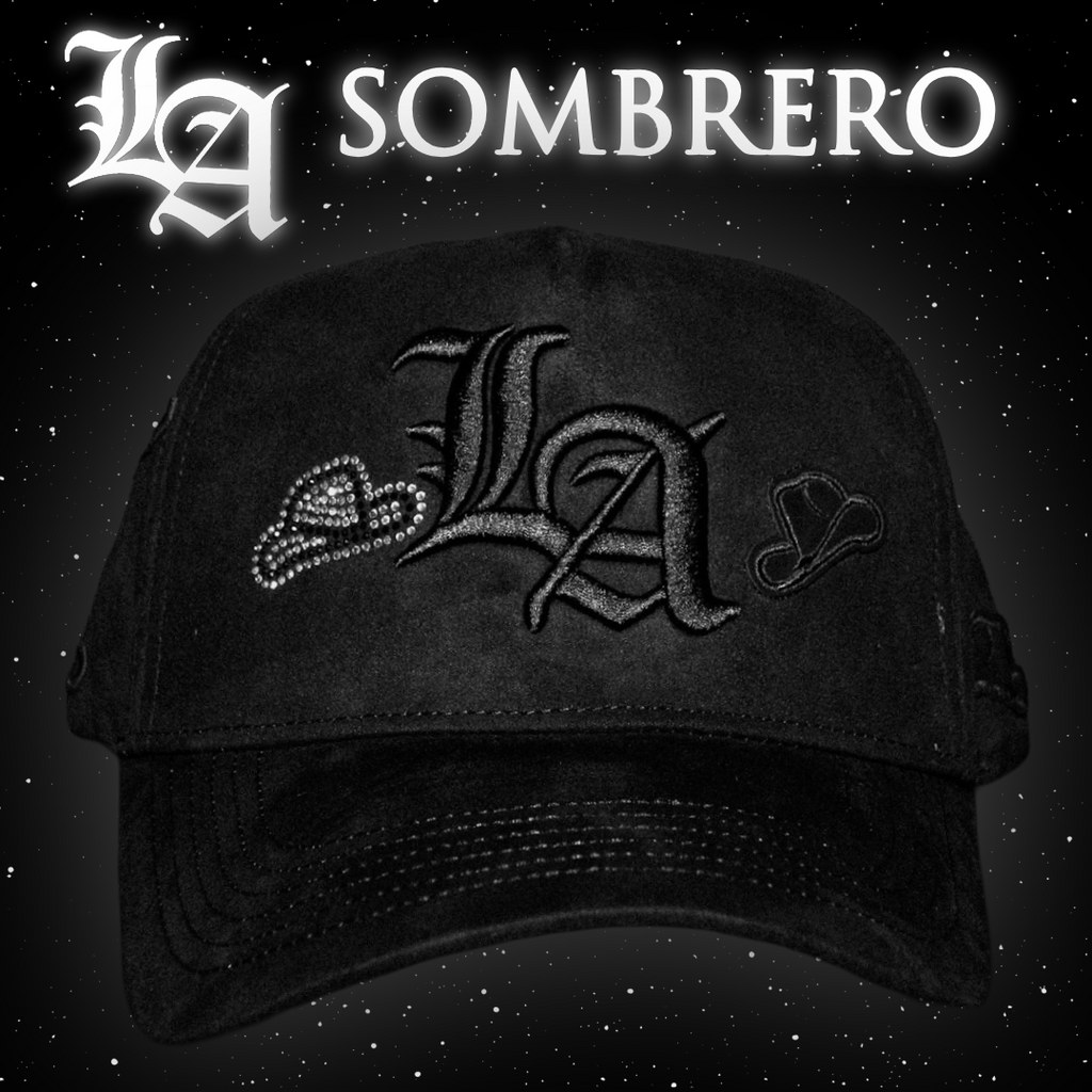 LA Total Black Sombrero