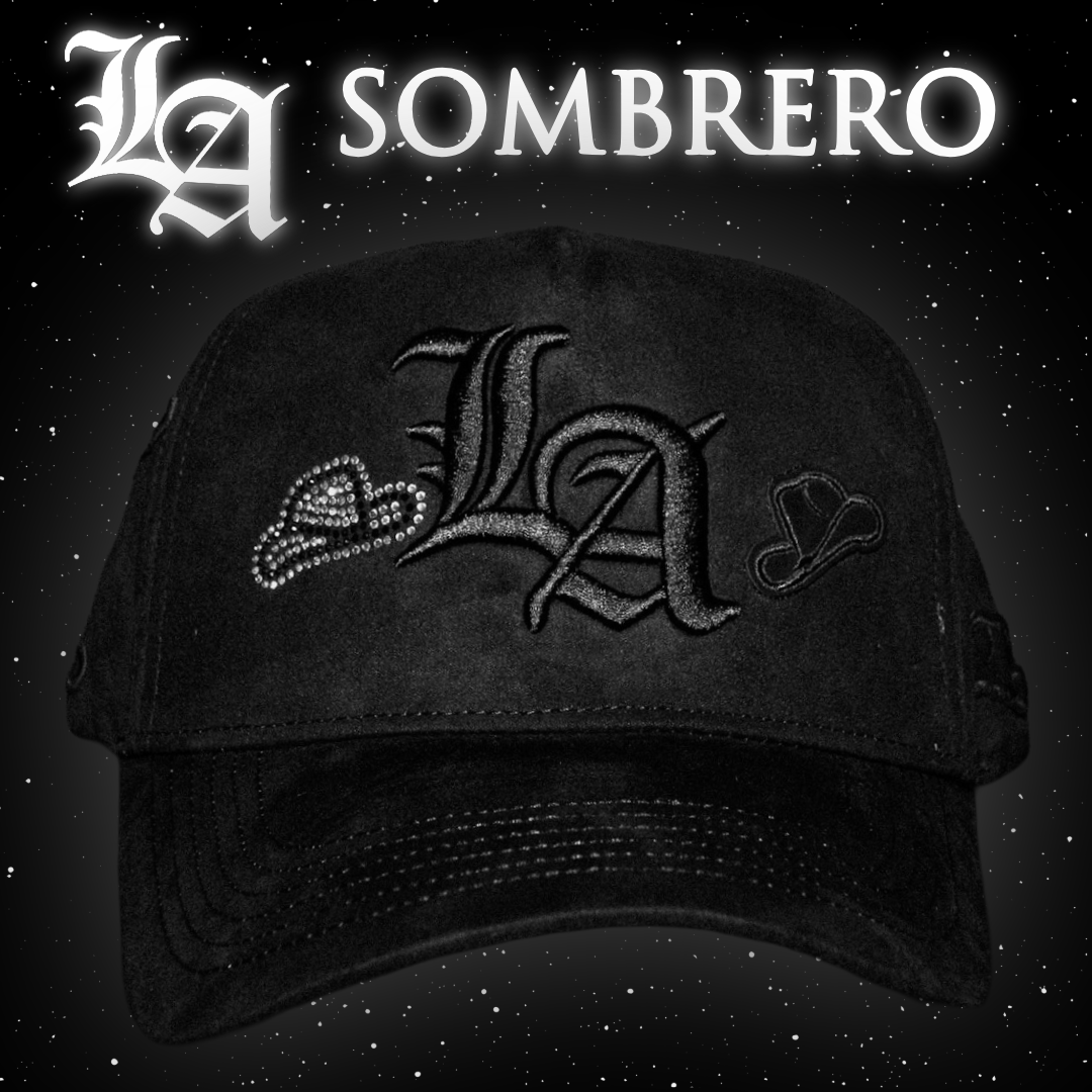LA Total Black Sombrero