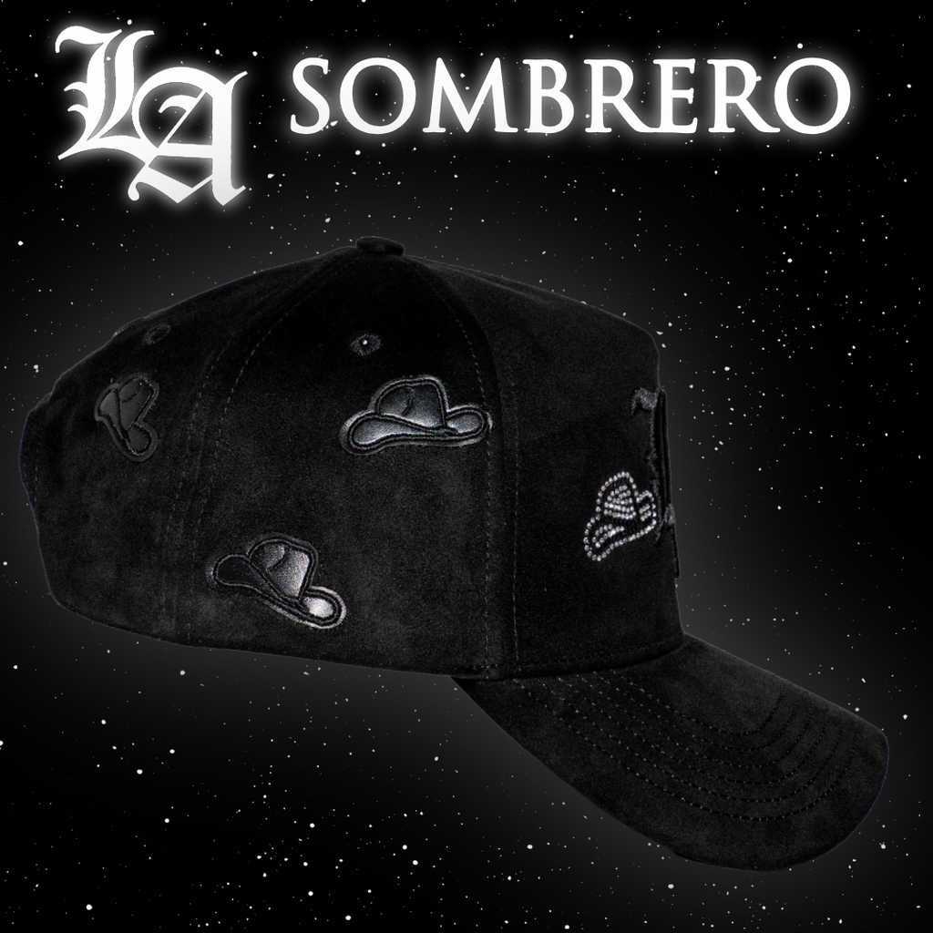 LA Total Black Sombrero