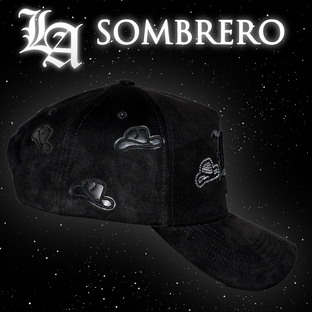 LA Total Black Sombrero
