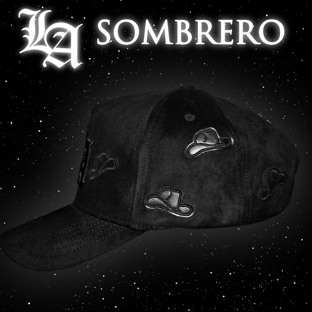 LA Total Black Sombrero