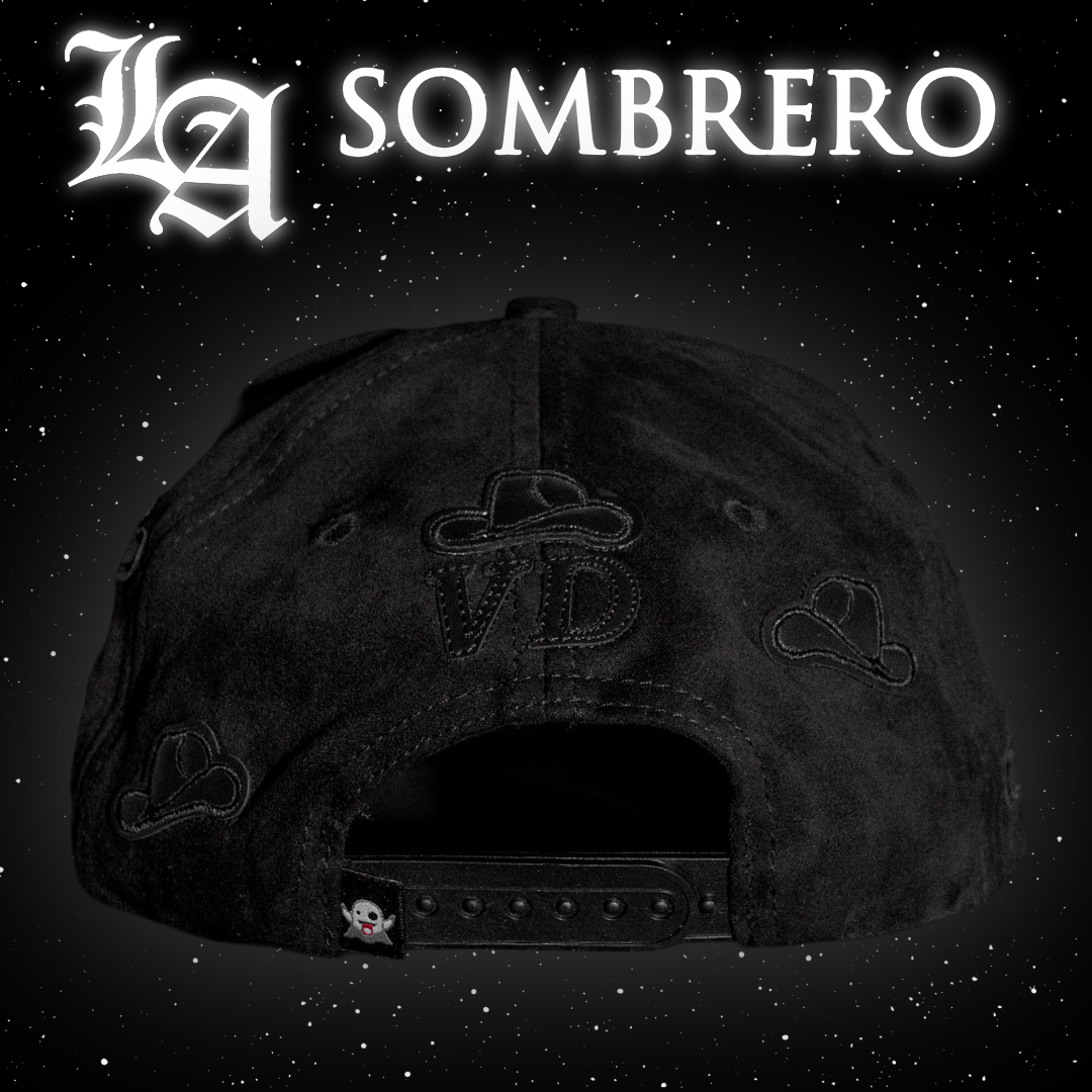 LA Total Black Sombrero