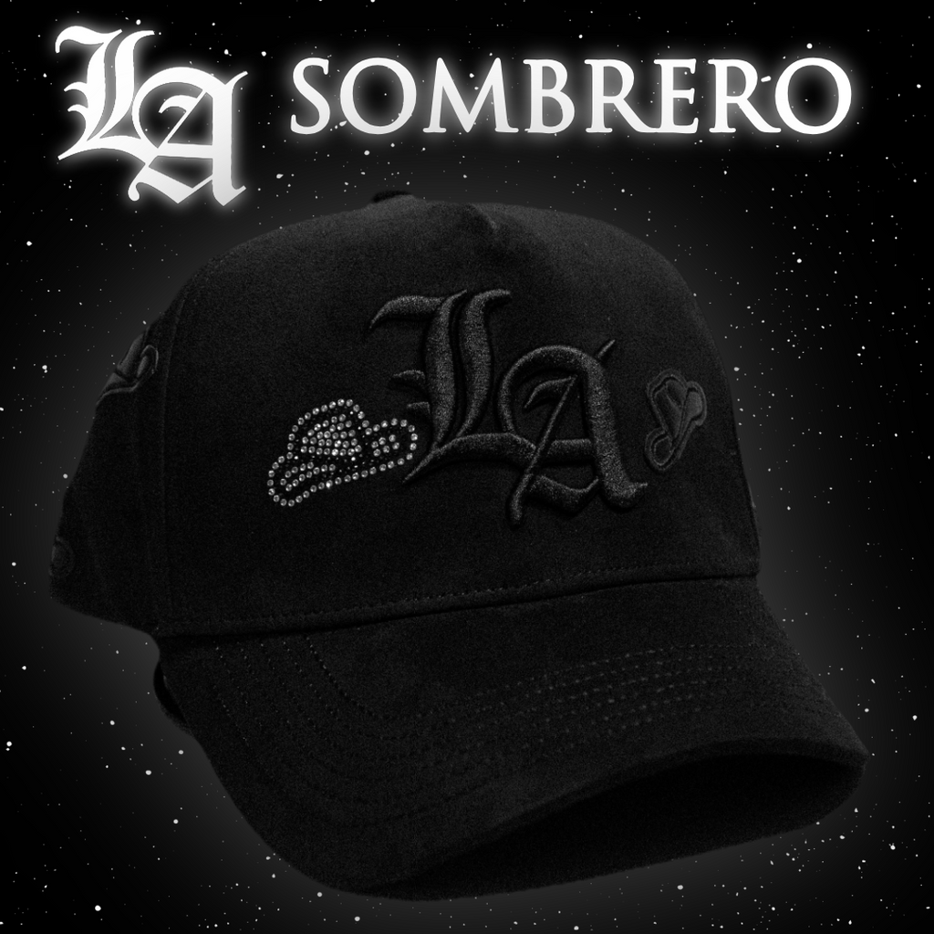 LA Total Black Sombrero