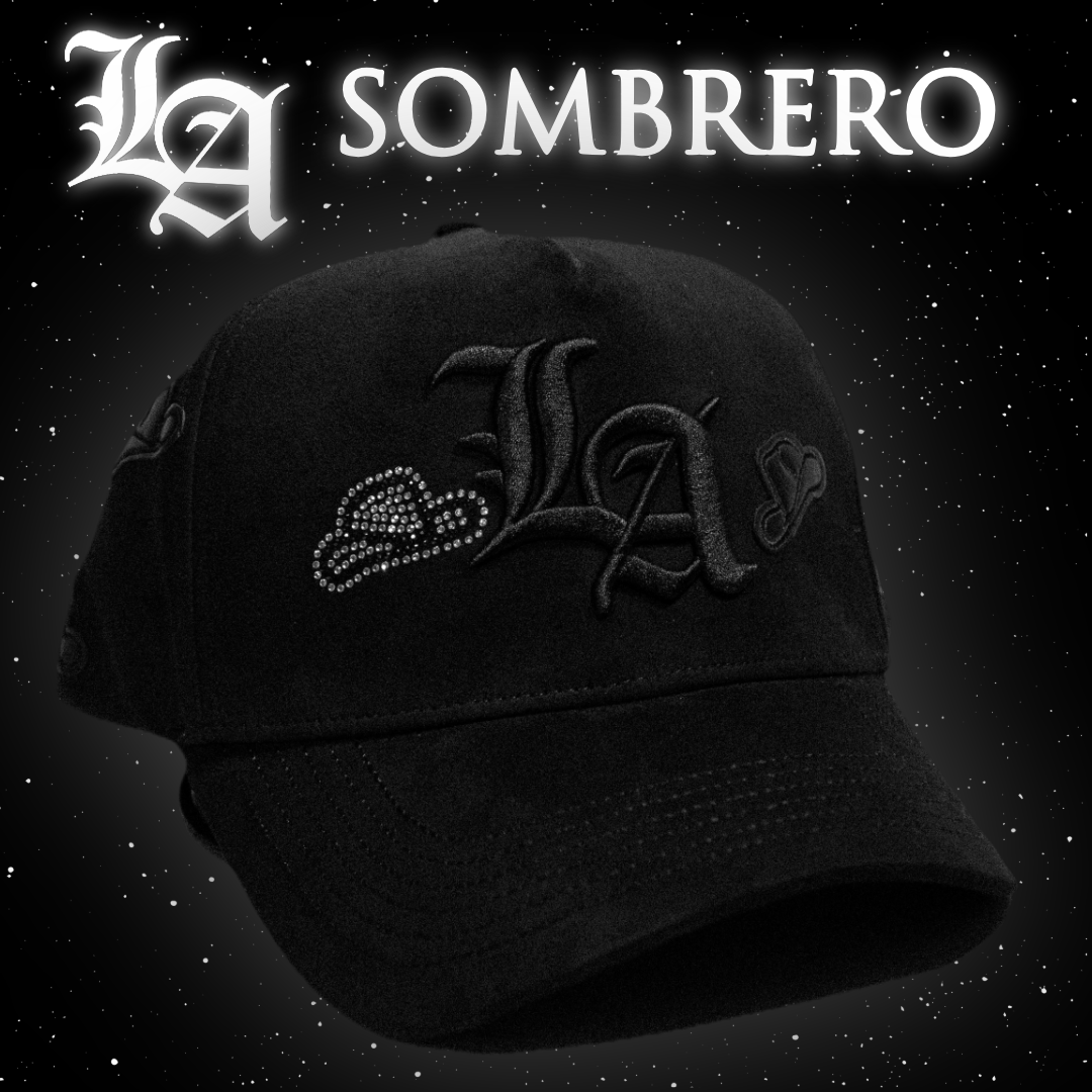 LA Total Black Sombrero